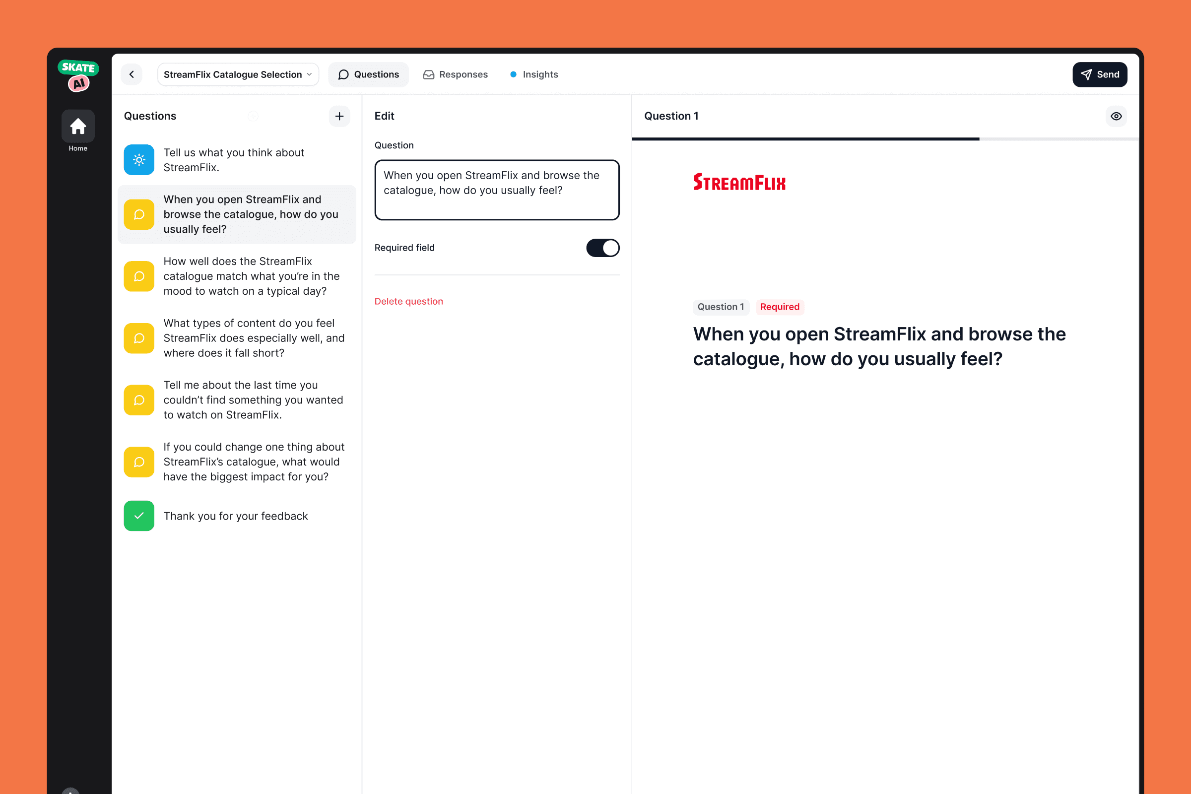 Skate AI, Scaling User Research